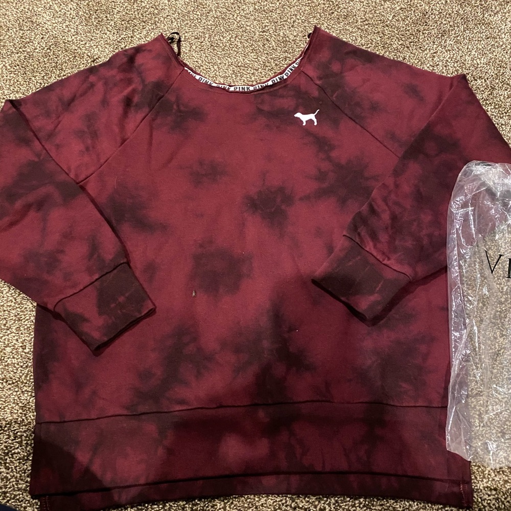 Pink pullover